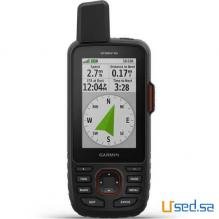 قارمن GPSMAP 66i GPS محمول ومتصل عبر الأقمار الصناعية Garmin GPSMAP 66i GPS Handheld and Satellite Communicator