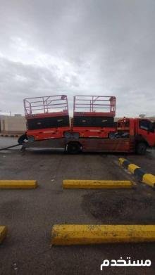 رافعات شوكيه للايجار سيزرلفت للايجار مان لفت للايجار